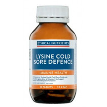 Ethical Nutrients Lysine Cold Sore Defence 60 Tablets