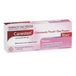 Canesten Vaginal Once Pess 500mg 1 S3