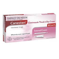 Canesten Vaginal 6 Day Cream 1 Percent 35g S3