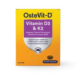 OsteVit D Vitamin D3 and K2 60 Tablets