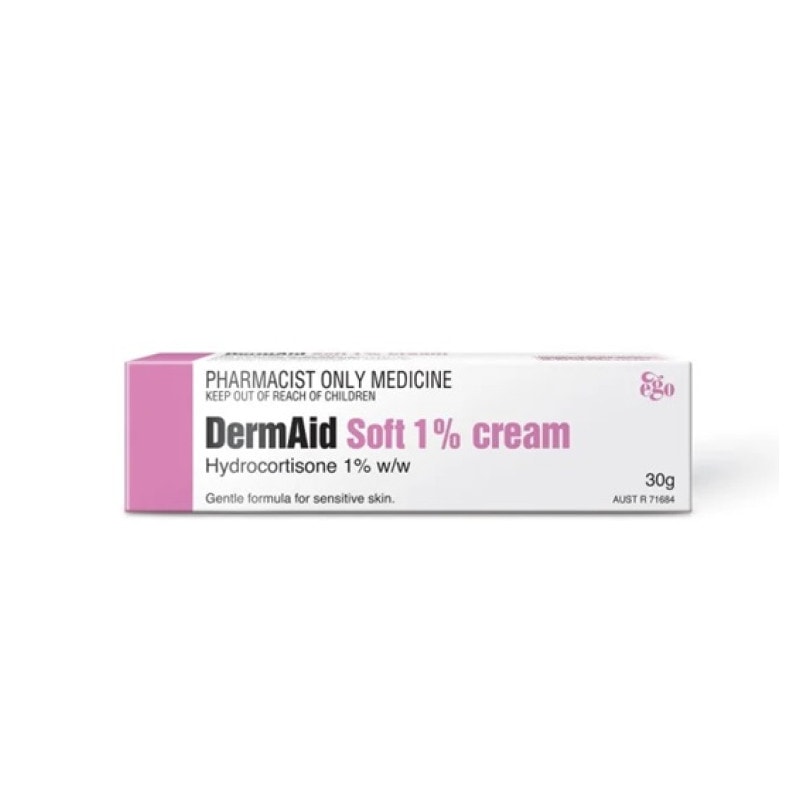 Buy DermAid Soft Cream 1 Percent 30g S3 Online at Pharmacy Direct