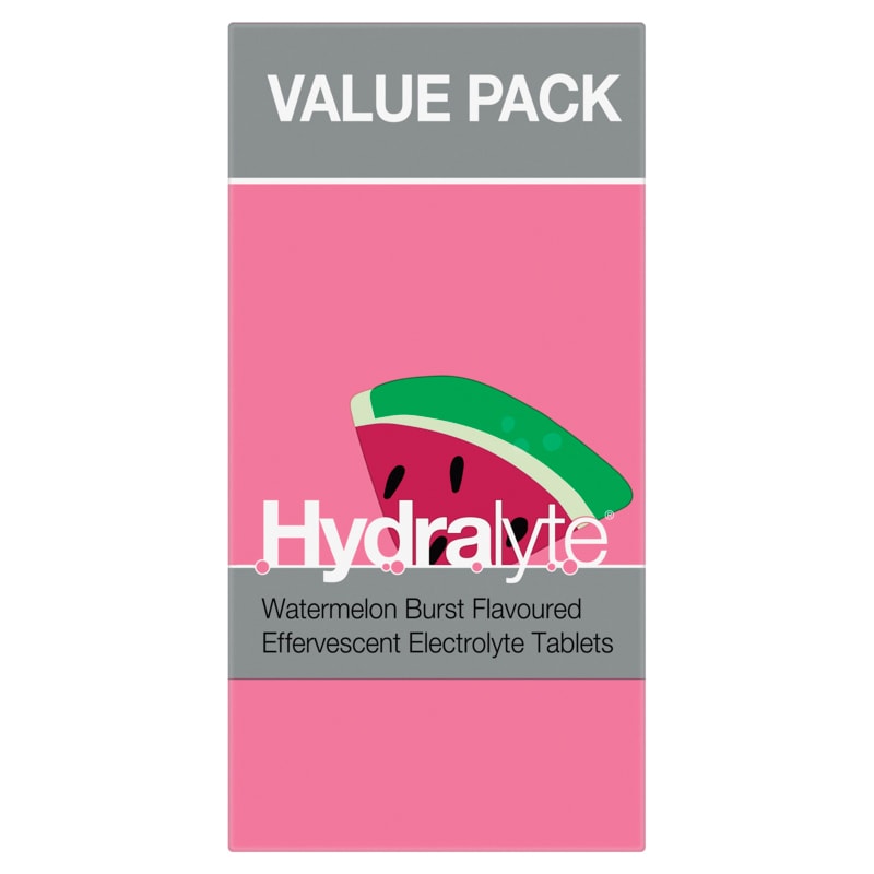 Watermelon Tablets Hydralyte Watermelon Burst Effervescent Electrolyte Tablets 40 at ...