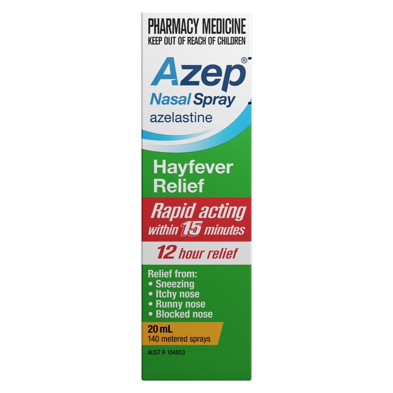 Buy Azep Hayfever Relief Nasal Spray 20ml Online at Pharmacy Direct