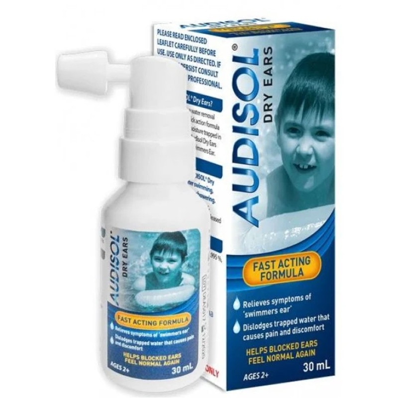 Audisol Buy Audisol Dry Ears 30ml Online at Pharmacy Direct