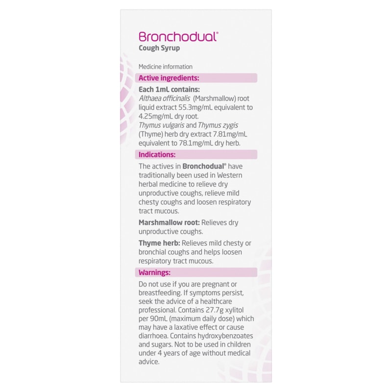 Buy Bronchodual Cough Syrup 200ml Online at Pharmacy Direct