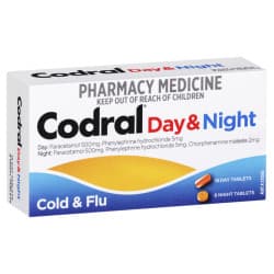 Codral PE Cold and Flu Day and Night Tablets 24