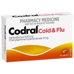 Codral PE Cold and Flu Tablets 24