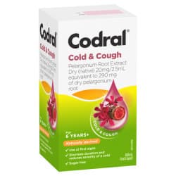 Codral Cold and Cough Pelargonium Root 100ml
