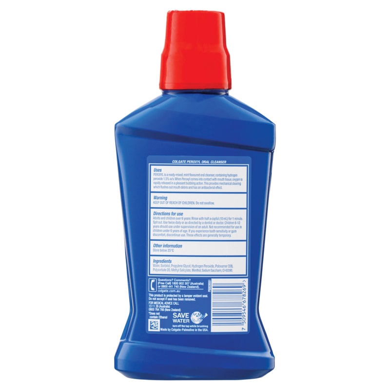 Buy Colgate Peroxyl Oral Hygiene Mouth Rinse Mouthwash 473ml Online at ...