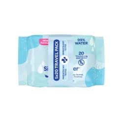 Curash Babycare Simply Water Baby Wipes 5 x 20 Pack 100 Wipes