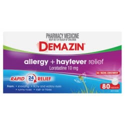 Demazin Allergy Plus Hayfever Tablets 80