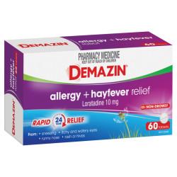 Demazin Allergy Plus Hayfever Relief Tablets 60