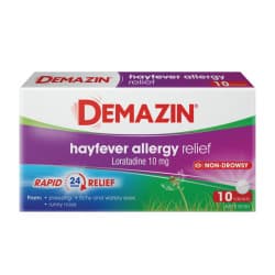 Demazin Allergy Plus Hayfever Relief Tablets 10