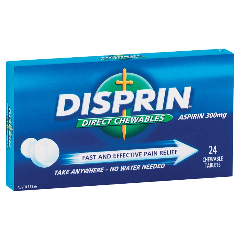 Buy Disprin Direct Chewable Tablets 24 Online at Pharmacy Direct
