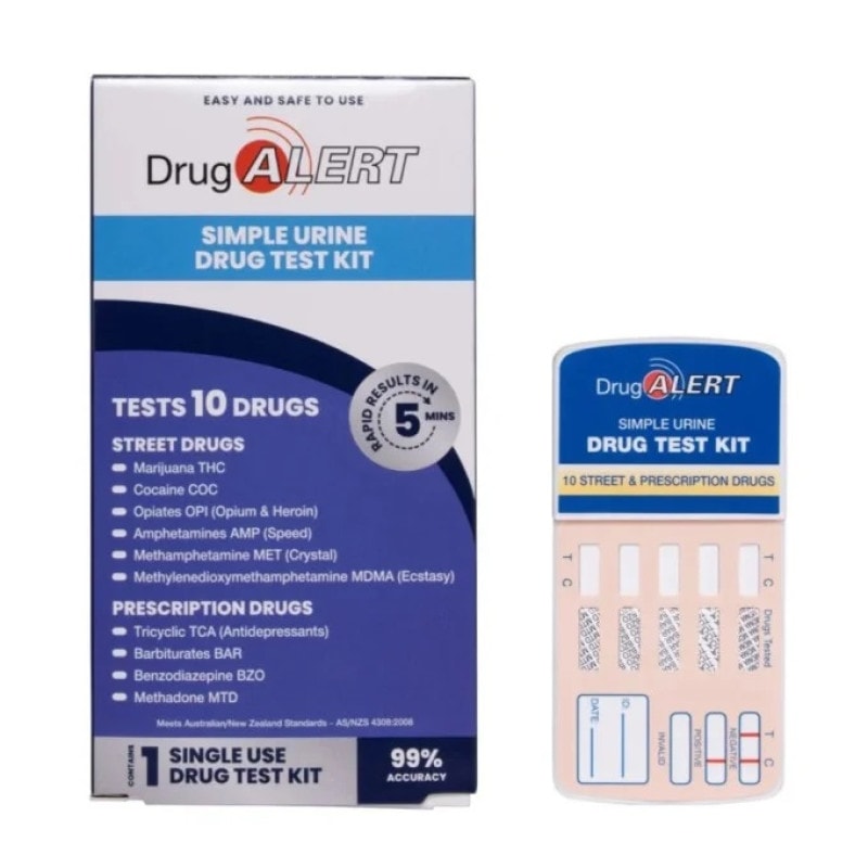 Buy Drug Alert Multiple Drugs Drug Test Kit Urine Single Use Online at ...