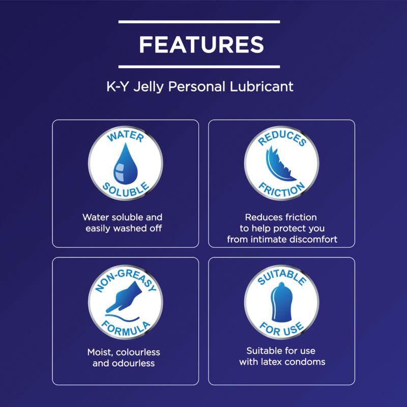 durex k-y jelly personal lubricant Durex K-Y Jelly Personal Lubricant (50 g) | Delivery Near Me main image 1