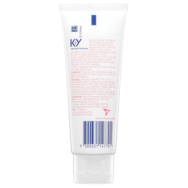 Durex KY Naturals Lubricant Harmony 100ml