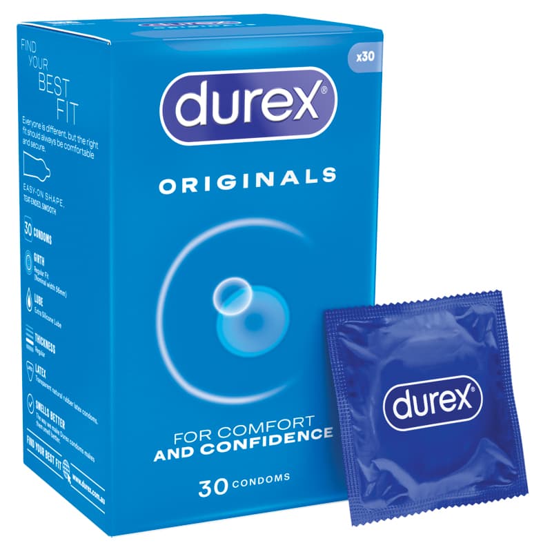 Durex Regular Condom 30 Pack
