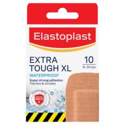 Elastoplast Extra Tough Waterproof XL 10 Pack