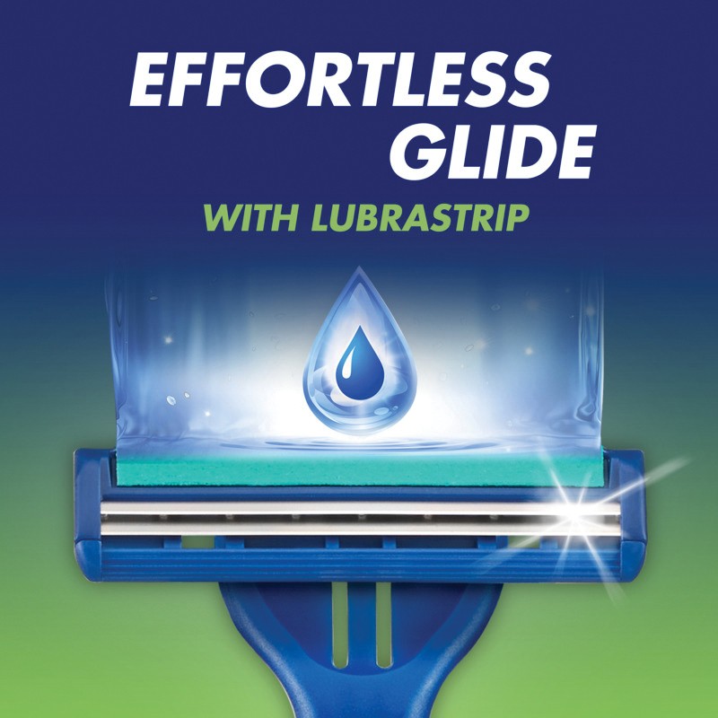 Buy Gillette Blue II Plus Ultragrip Pivot Disposable Shaving Razor 5 ...