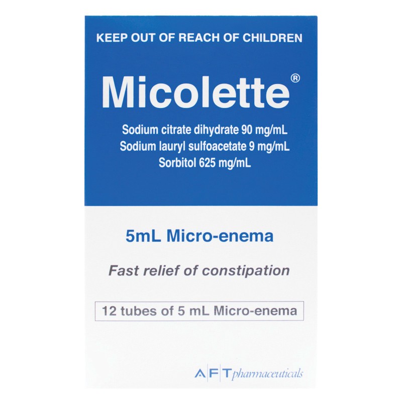Micolette Inserter Buy Micolette Micro Enema 5ml 12 Online at Pharmacy Direct