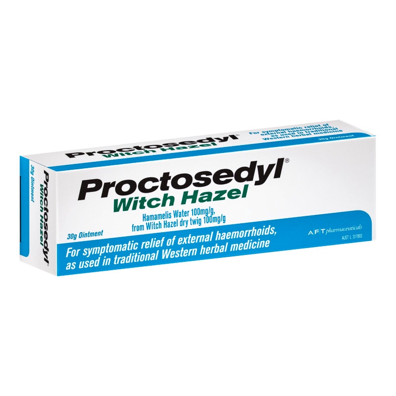 Buy Proctosedyl Witch Hazel Ointment 30g Online at Pharmacy Direct