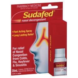 Sudafed Nasal Spray Refill 20ml