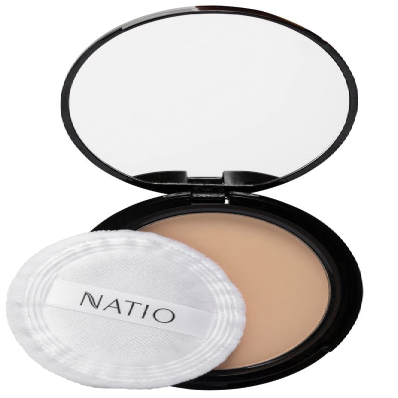 Natio Translucent Powder Natio Pressed Powder Beige 15g - 9316542110086