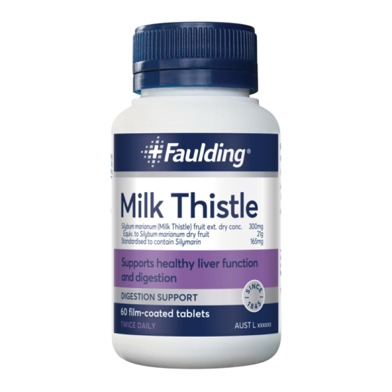 Faulding Faulding Milk Thistle Tablets 60 - 9316100940995