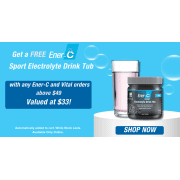 FREE ELECTROLYTE DRINK TUB!