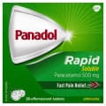 Panadol Rapid Soluble 20 Tablets