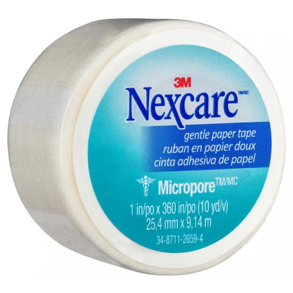 Nexcare Micropore First Aid Tape 25mm x 9.1m White