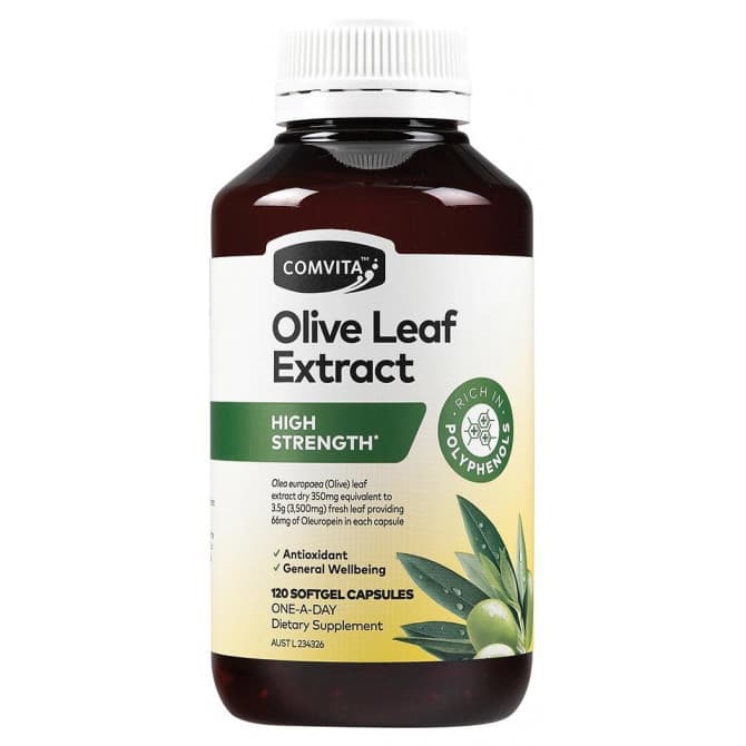 Buy Comvita Olive Leaf Extract High Strength 120 Capsules Online