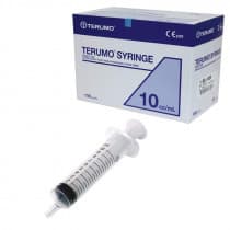 Terumo Syringe 10ml L/S (SS+10S) (Single or BX100)