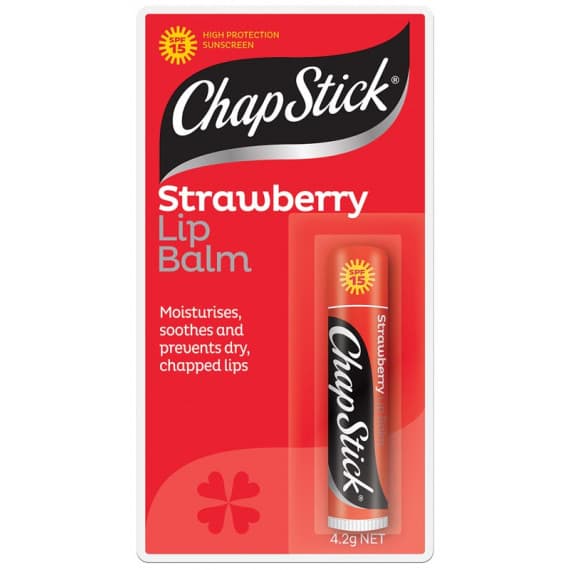 Chapstick Lip Balm SPF15+ Strawberry 4.2g
