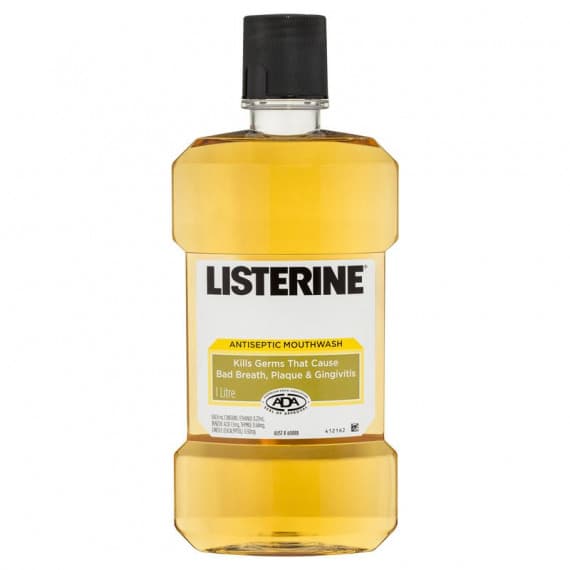 Buy Listerine Antiseptic Mouthwash Gold 1 Litre Online Pharmacy Direct