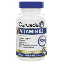 Caruso's Vitamin B3 60 Tablets