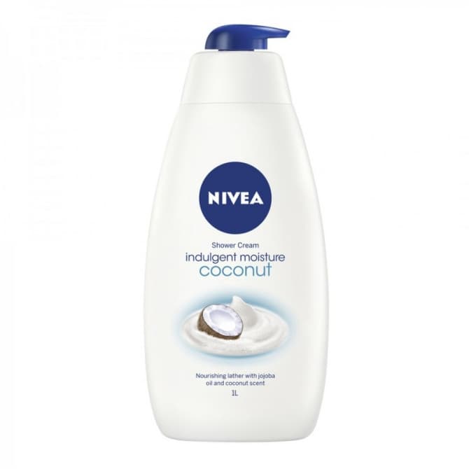 Buy Nivea Shower Cream Indulgent Moisture Coconut 1L Online Pharmacy