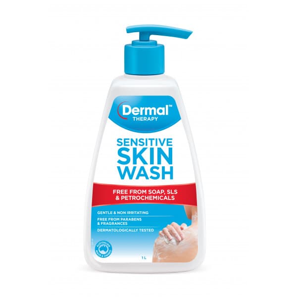 Buy Dermal Therapy Sensitive Skin Wash 1 Litre Online Pharmacy Direct