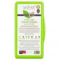 Wotnot Biodegradable Natural Baby Wipes with Travel Case 20 Pack