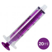 Enfit Enteral Home Use Syringe 20ml Single or Box 50