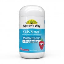 Natures Way Kids Smart Multivitamin Plus Probiotics 50 Tablets