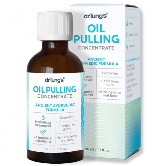 Dr. Tung's Oil Pulling Concentrate 50ml for Natural Oral Detox – Pharmacy Direct