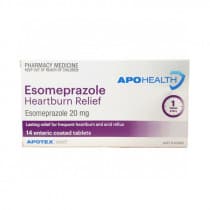 Apohealth Esomeprazole Heartburn Relief 20mg 14 Tablets