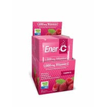 Ener-C Oral Powder Effervescent Drink Mix Raspberry 9.5g 12 Pack