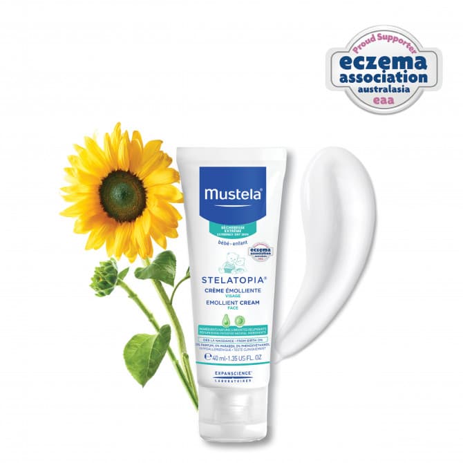 Buy Mustela Stelatopia Emollient Face Cream 40ml Online Pharmacy