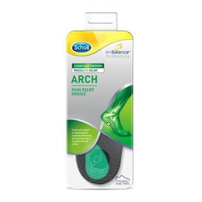 Buy Scholl In Balance Orthotics Arch Insole Large 1 Pair Online