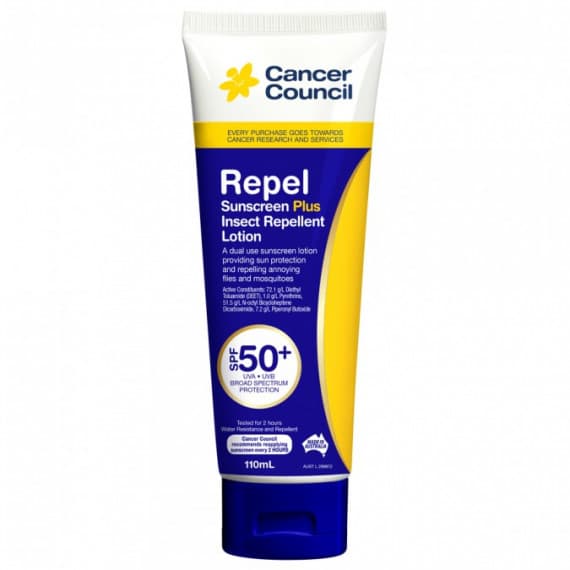 Cancer Council Insect Repellent Sunscreen SPF 50+ 110ml