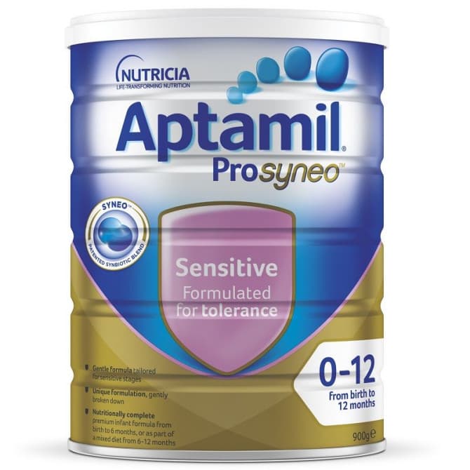 Aptamil Prosyneo Sensitive Infant Formula 0 12 Months 900g