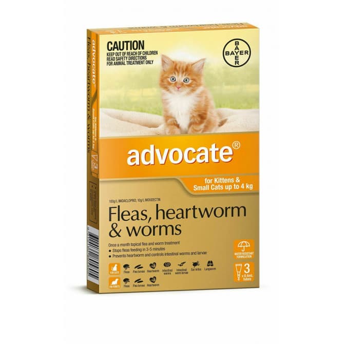 Advocate For Small Cats under 4kg 3 Pack - 9310160805805